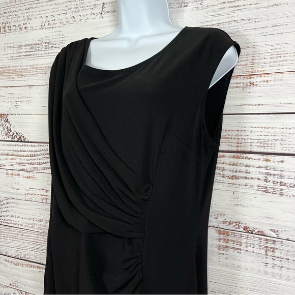 Dress Barn Black Sleeveless Evening Dress - Picture 3 of 10